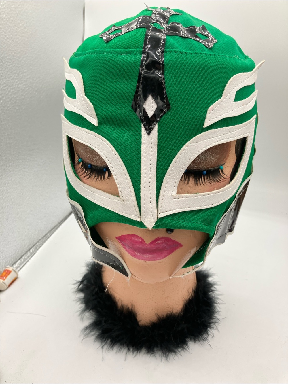 WWE Green and White Ray Mysterio Mask